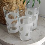 Wheat ear pattern glasses