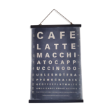 Tableau d'ophtalmologie spécial cafe