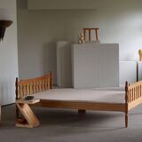 Stool / Table by eliaselias, made from recycled solid pine, Danish design 2022