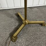 Brass floor lamp