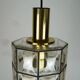 glashuette limburg hanging LAMP 1960's 70's glass pendant light model P292
