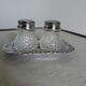 Salt shaker and pineapple shaped pepper