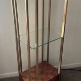 Belgo Chrom shelf 23kt gold plated from the 70s