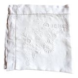 Embroidered pillowcase