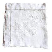 Embroidered pillowcase
