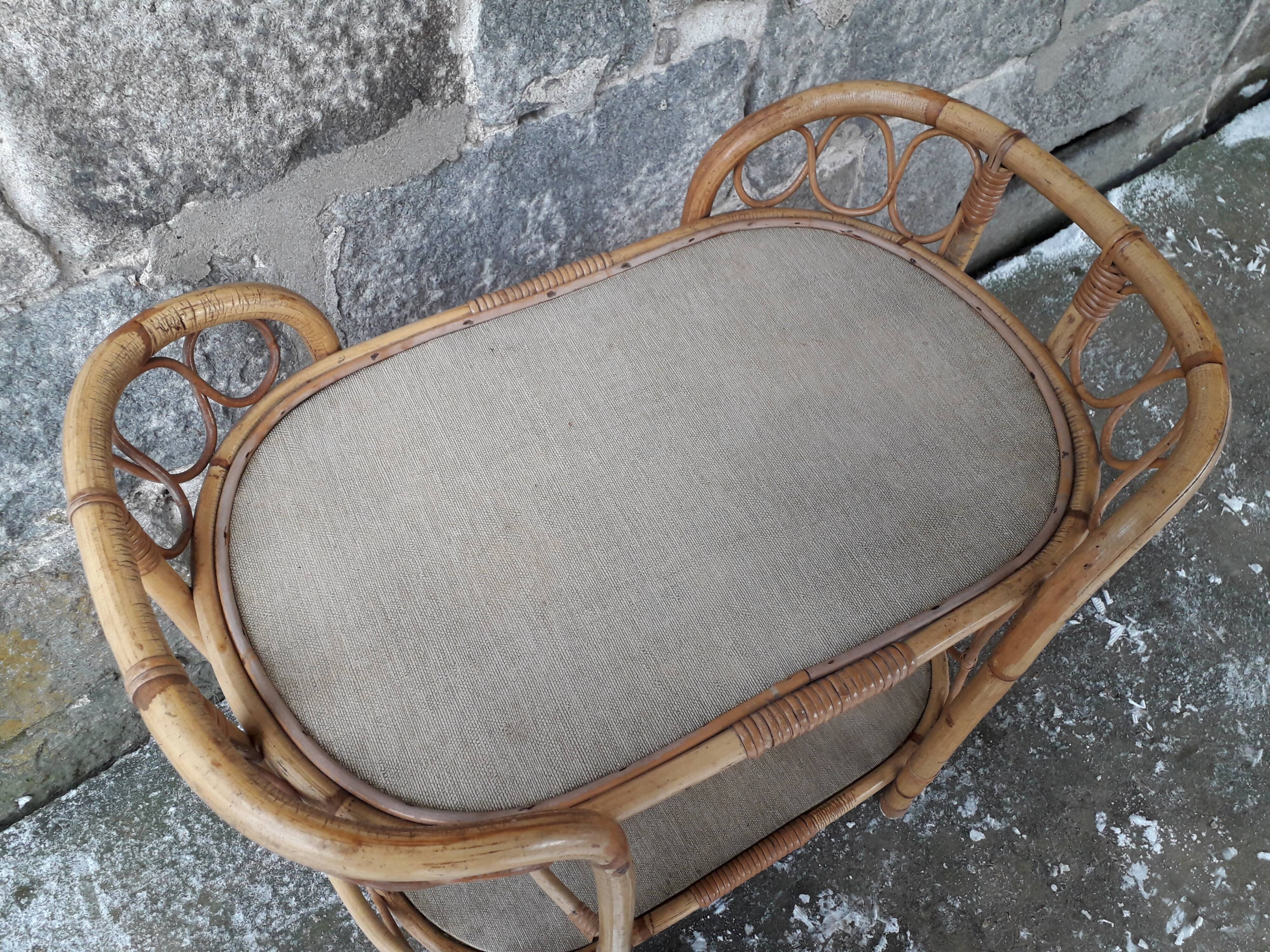 Rattan roller dessert