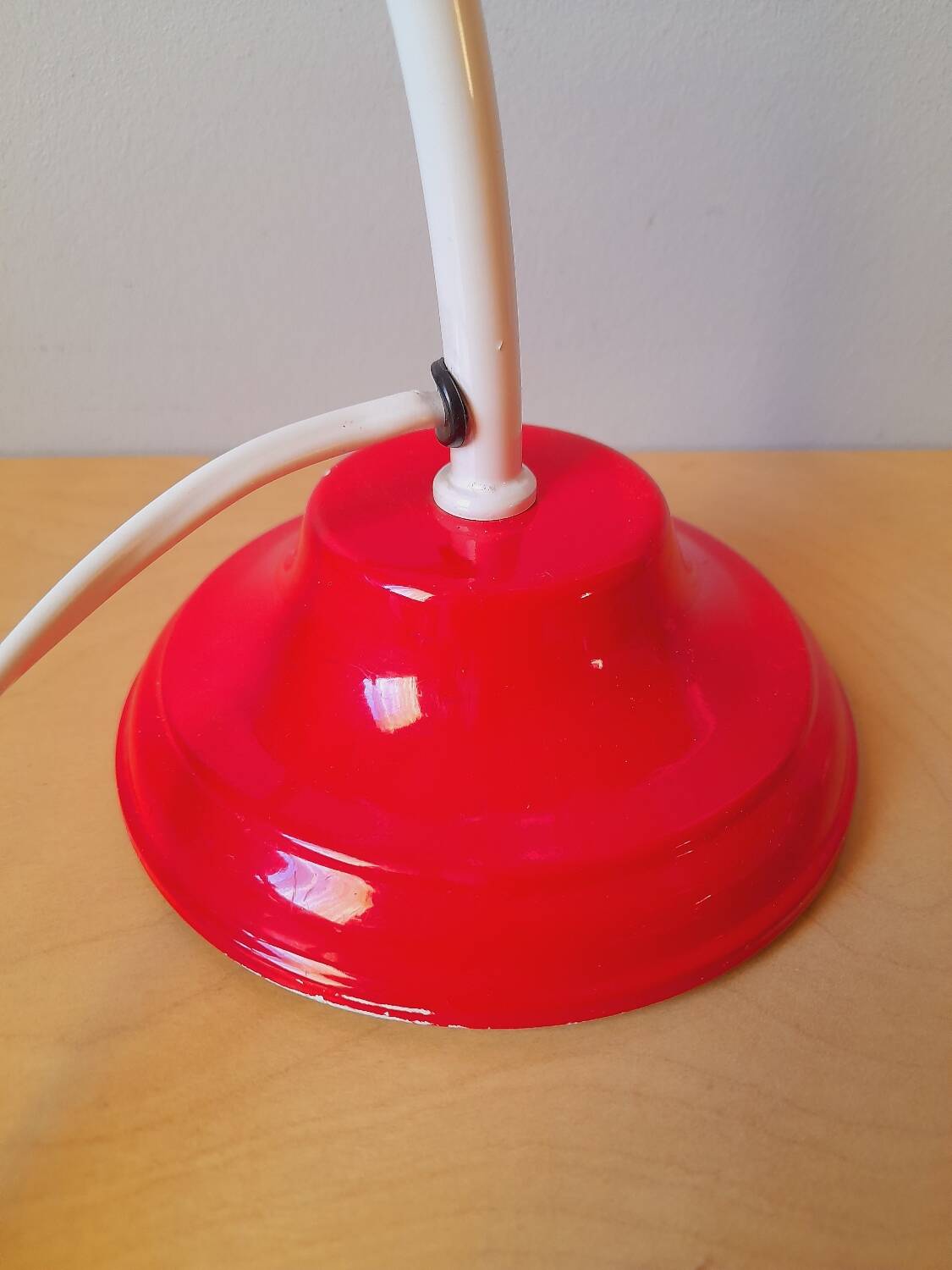 1980s metal desk lamp