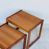 Teak nesting coffee table