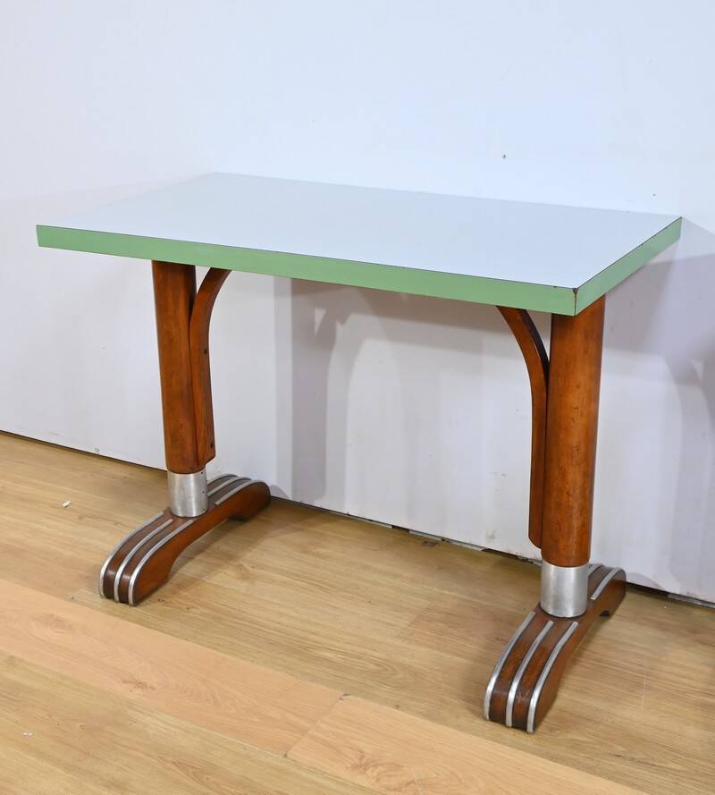Bistro tables in laminate and beech – 1950