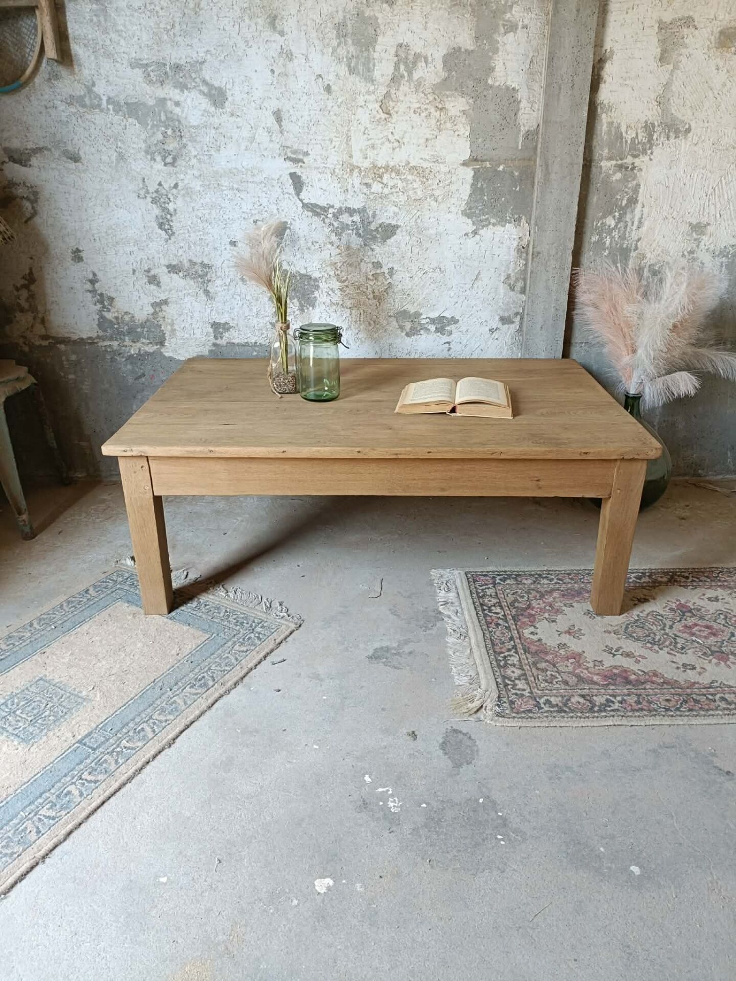 Table basse de ferme