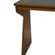 Art Deco desk, minimalist design in oak, unique 40s design, Netherlands.