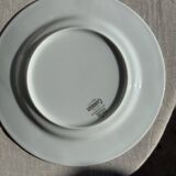 Set of 12 cheese plates France Chavroux 1990s D 21.5