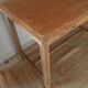 Table de ferme en bois un tiroir