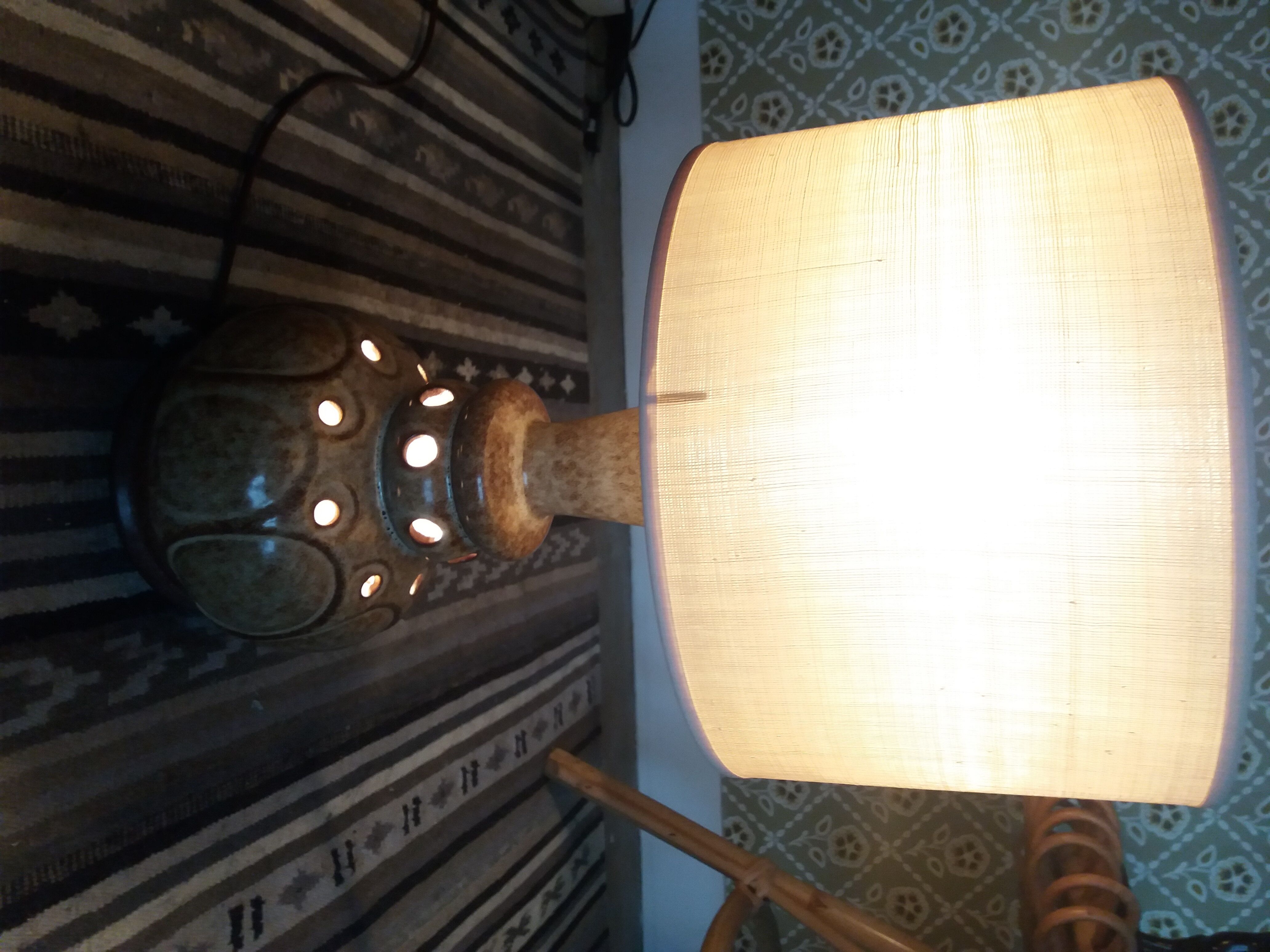 Vintage ceramic lamp