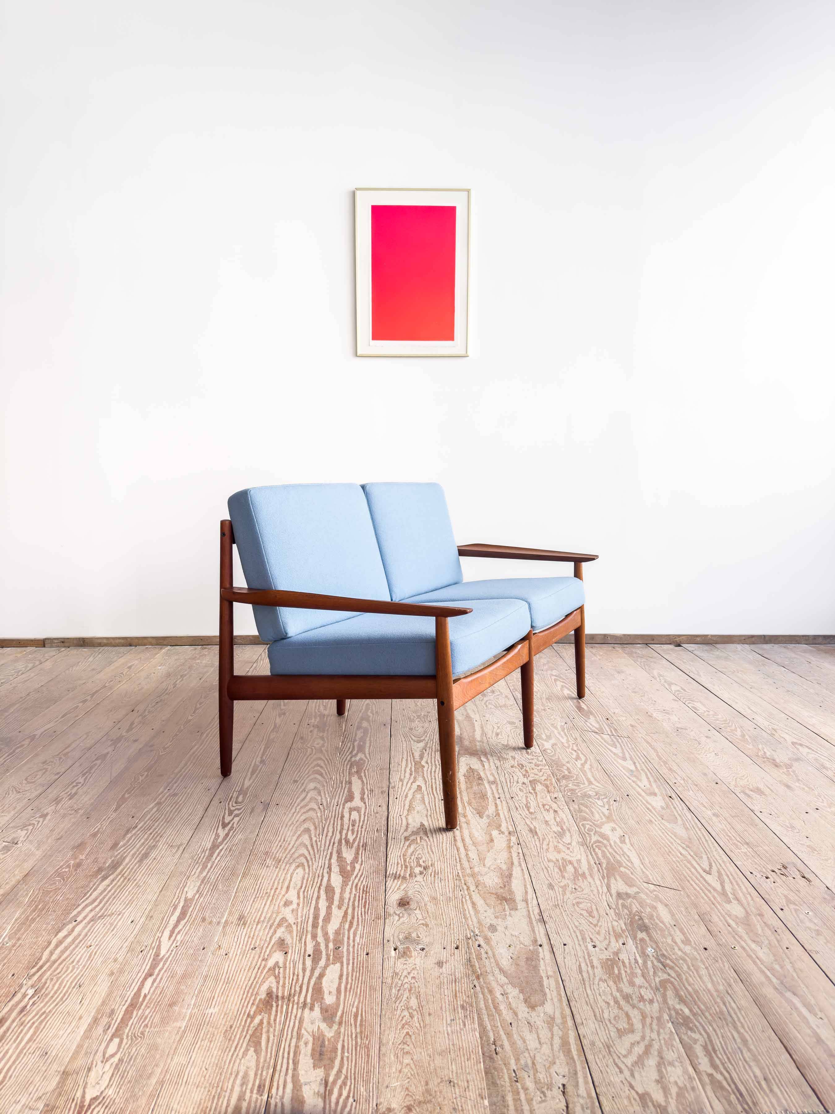 Canapé deux places danois Mid-Century Modern par Glostrup, années 1950