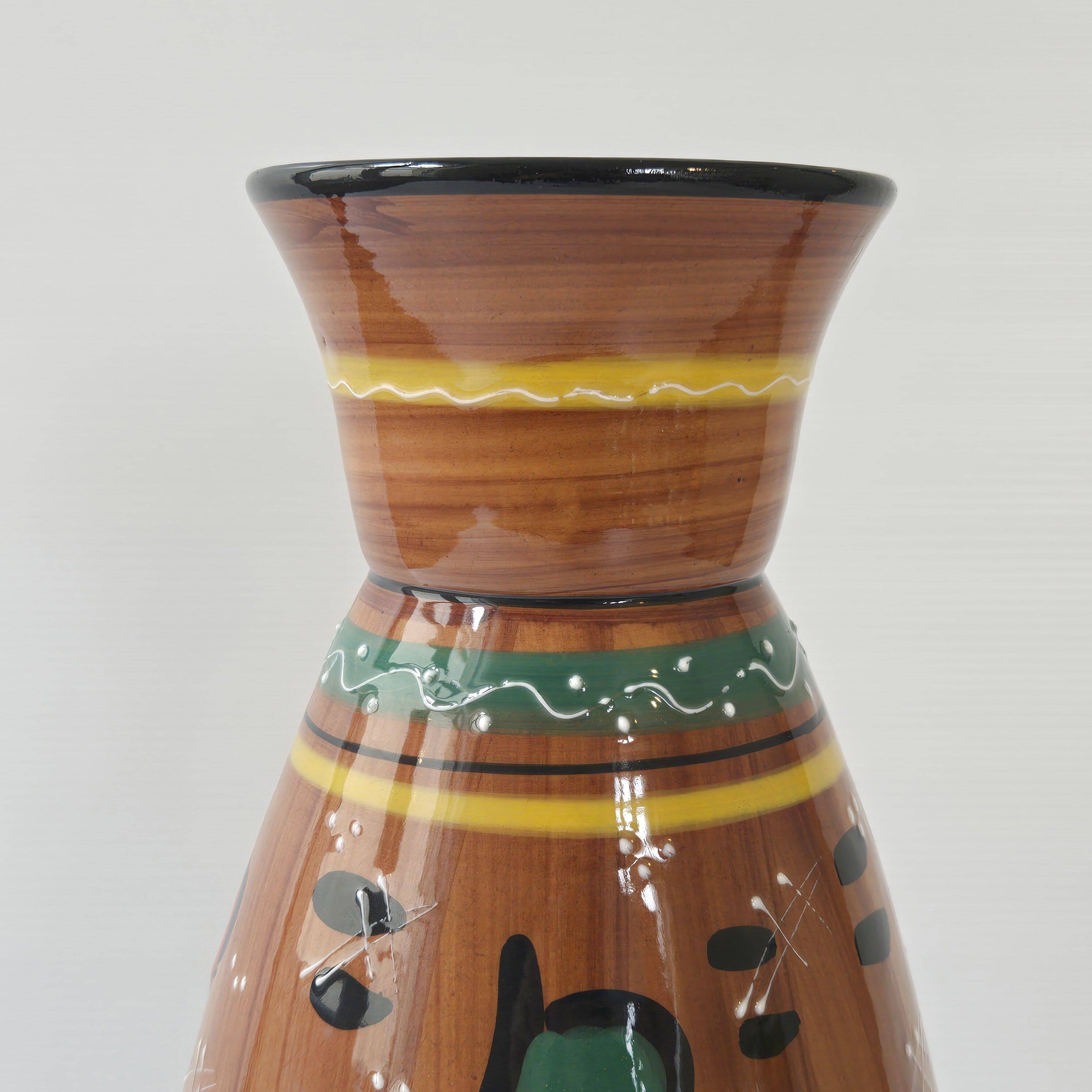 Vintage Italian Diabolo Vase, 1950s