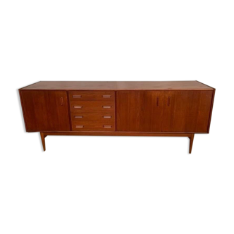 Enfilade scandinave en teck des années 1960