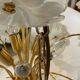 Murano glass flower chandelier, 1970s