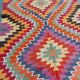 Turkish kilim rug,328x164 cm