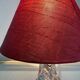 60s crystal table lamp