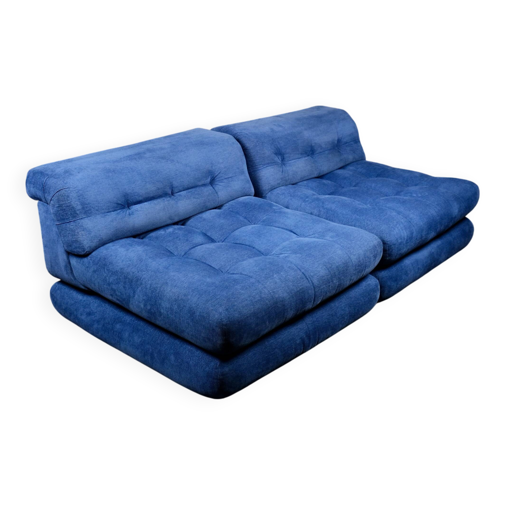 First edition Mah Jong sofa, by Hans Hopfer for Roche Bobois, 1970s
