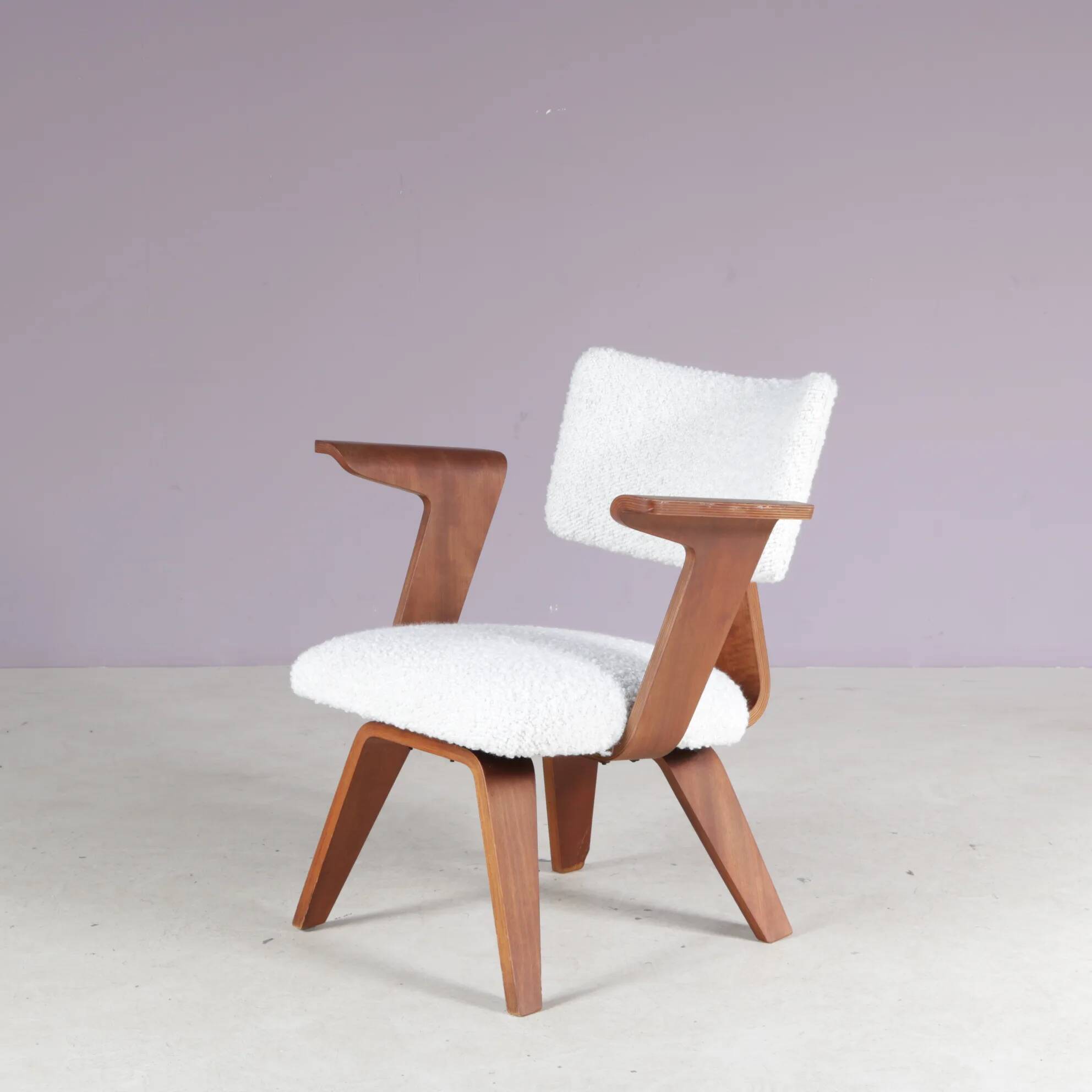 Fauteuil par Cor Alons pour De Boer Gouda, Pays-Bas 1950