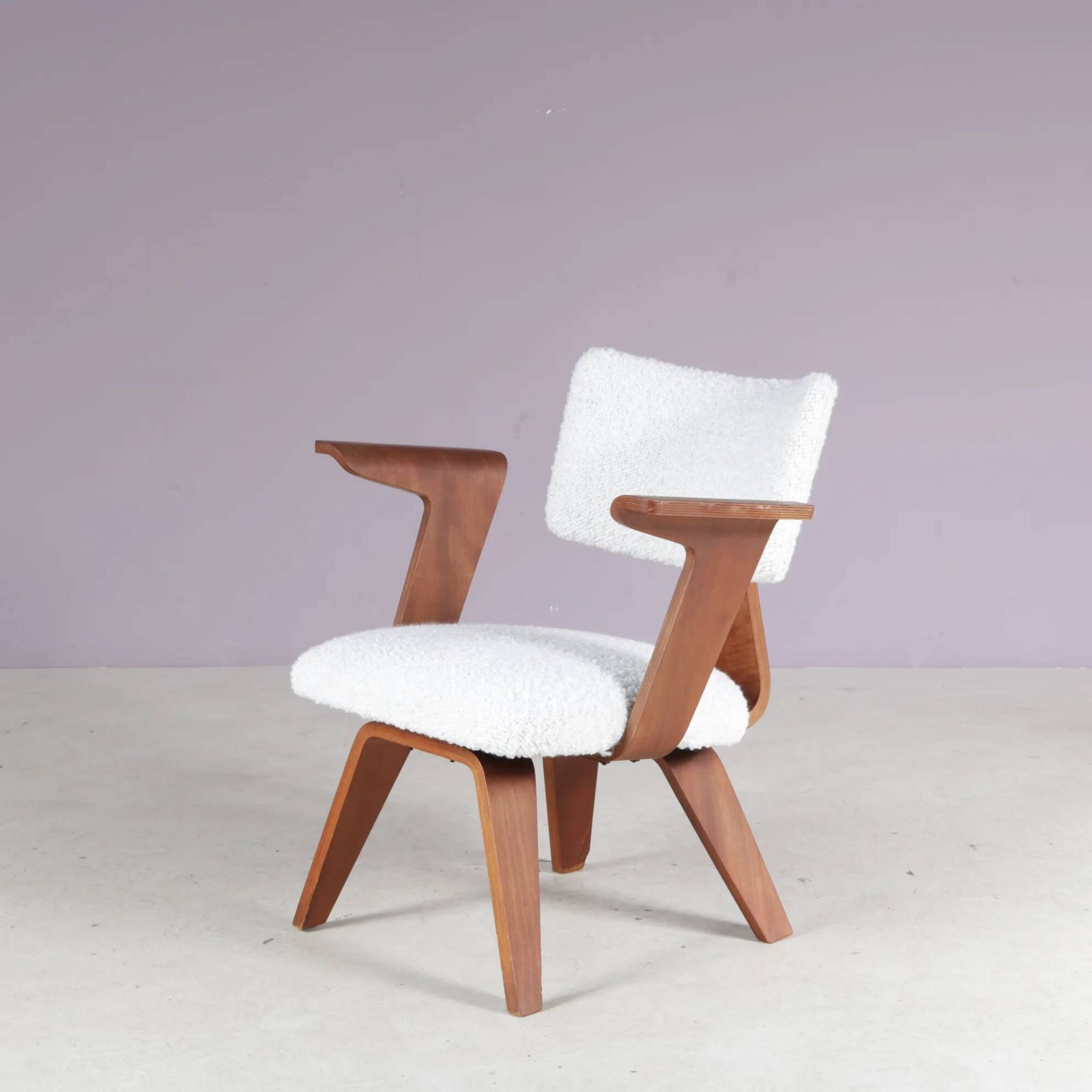 Fauteuil par Cor Alons pour De Boer Gouda, Pays-Bas 1950