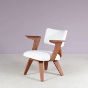Fauteuil par Cor Alons pour De Boer Gouda, Pays-Bas 1950