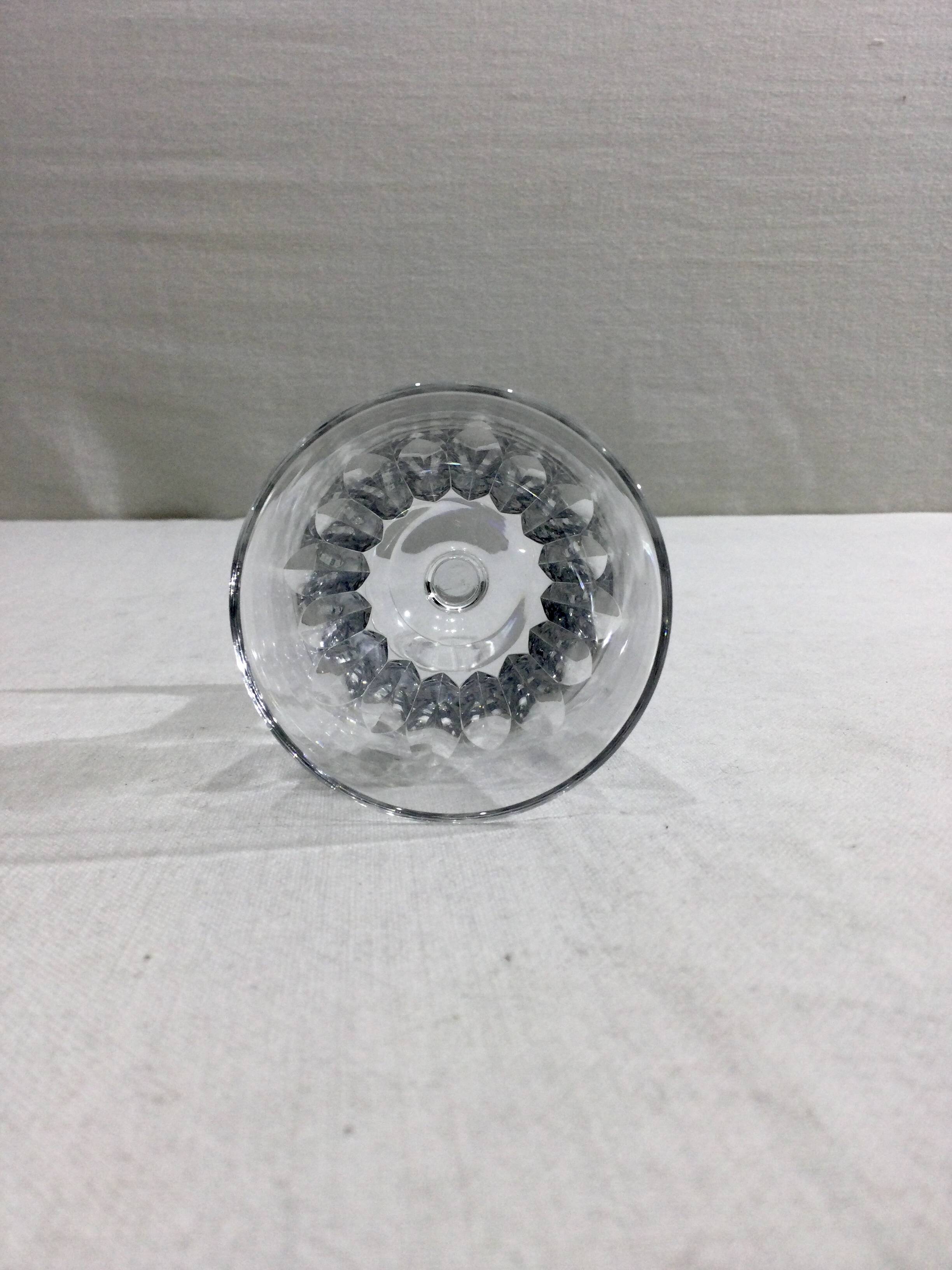 Baccarat – 12 red wine glasses in Baccarat Crystal Casino Model