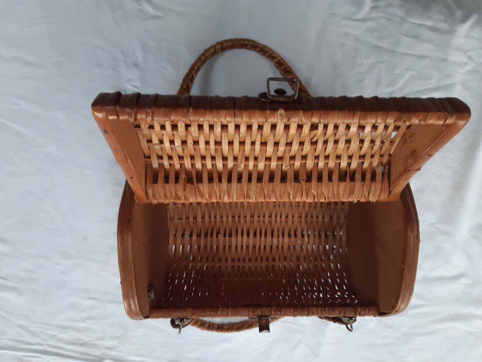 1950s wicker basket