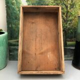 Old wooden box industrial