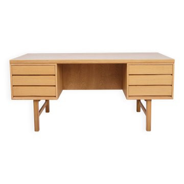 Bureau indépendant - six tiroirs - chêne - Omann Junior - design danois - années 1960