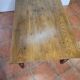 Antique coffee table with 1 drawer, 130×74cms
