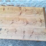 Farmhouse table with two extensions