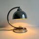 Vintage table lamp, modernist chrome metal, France 1930