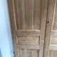 Pair of old XIX pine doors