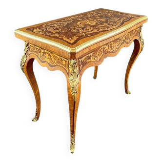 Table, Louis XV style, 19th century