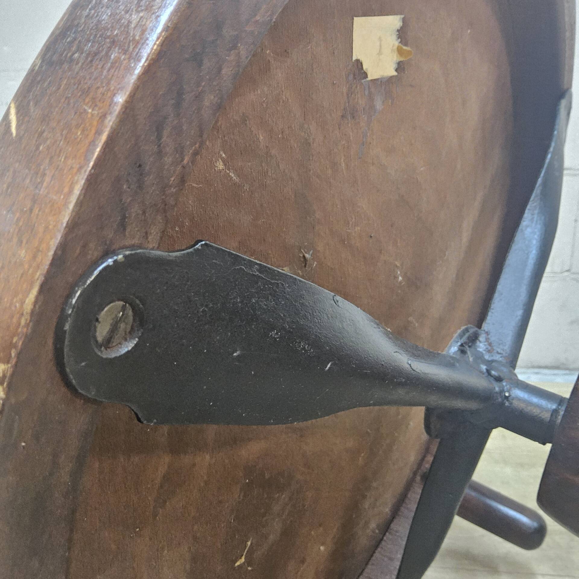 Chaise de bureau pivotante de style Thonet antique (faite à la main)