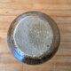 Petit Vase Soliflore Boule Vintage en Grès Émaillé Brillant