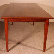 Table de réfectoire en cerisier, 19° siècle