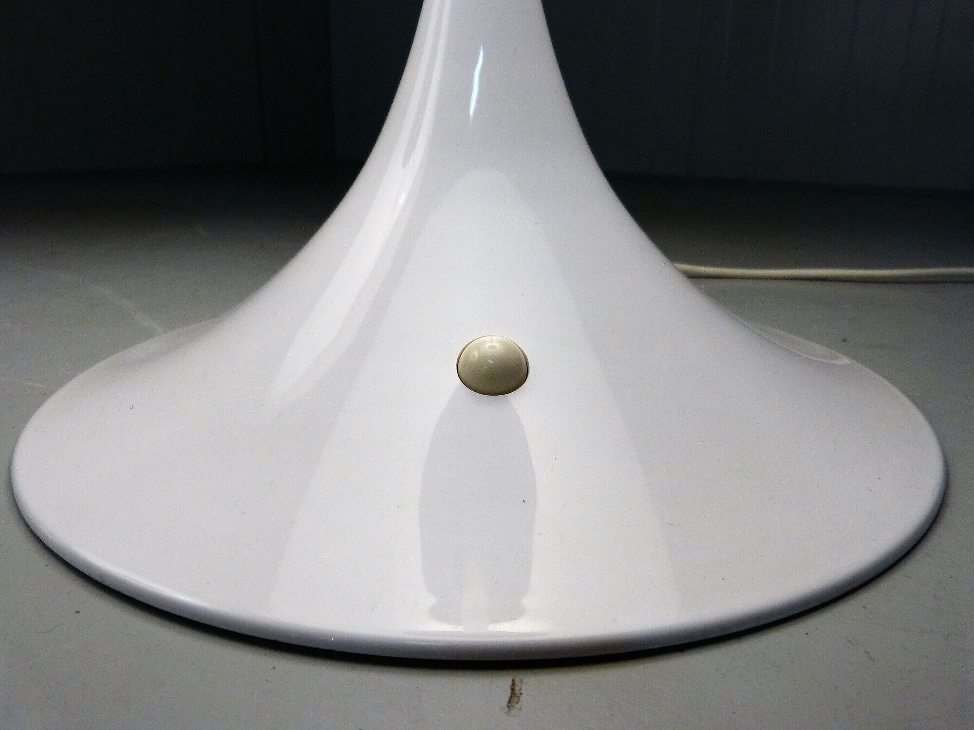 Set of 2 XL Panthella table lamps by Verner Panton 1970's
