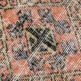 7x10 Pumpink Orange & Black Persian Rug, 208x316Cm