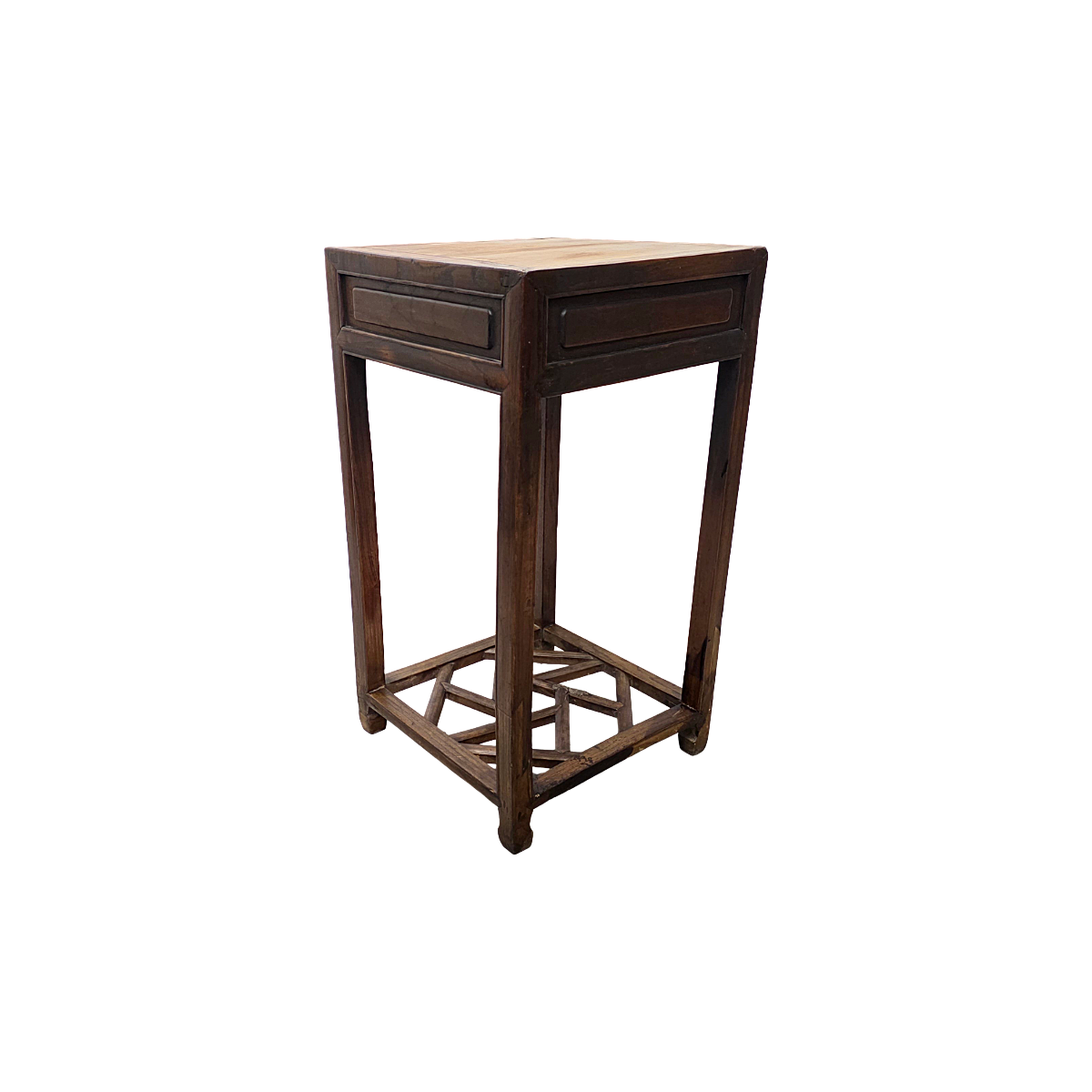 Antique Chinese Wooden Plant Table, late 1800s