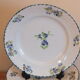10 flat plates in Iron earth blueberry décor