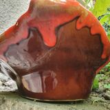 Large ceramic dish vallauris