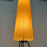 Mid-century minimalist tripod floor lamp by Hesse Leuchten, 1960s.