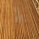 Dining table and 4 wicker chairs set