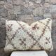 Vintage Berber wool cushion cover: Moroccan rug cushion,