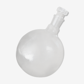 Laboratory glassware round carafe