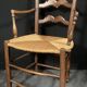 Fauteuil paillé